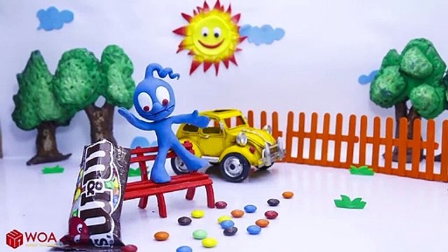 CLAY MIXER IRON MAN CATCHES DRAGON Cartoons Play Doh Stop Motion