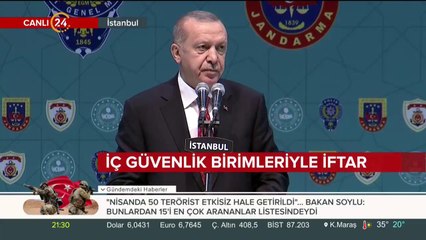 Başkan Erdoğan konuşma yapıyor
