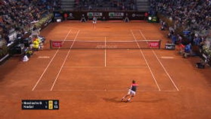 Nadal breezes past Basilashvili to move into Italian Open quarters