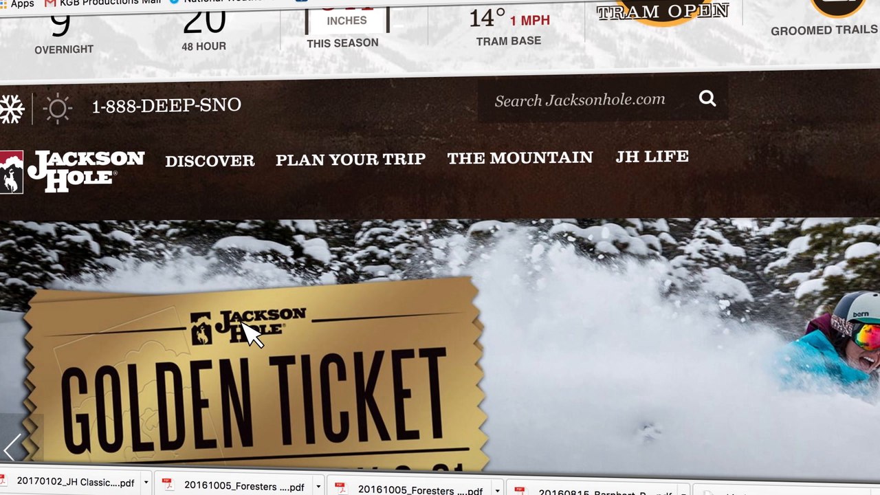 All Time - Jackson Hole - January 24, 2017