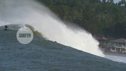 How Miguel Blanco and his Epic Nias Barrel Landed on the October 2018 Cover | SURFER Magazine