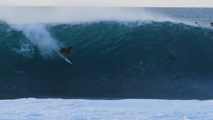 First Swell of the Season Lights Up Pipeline for Moniz Bros and Locals | SURFER | October 2nd, 2018