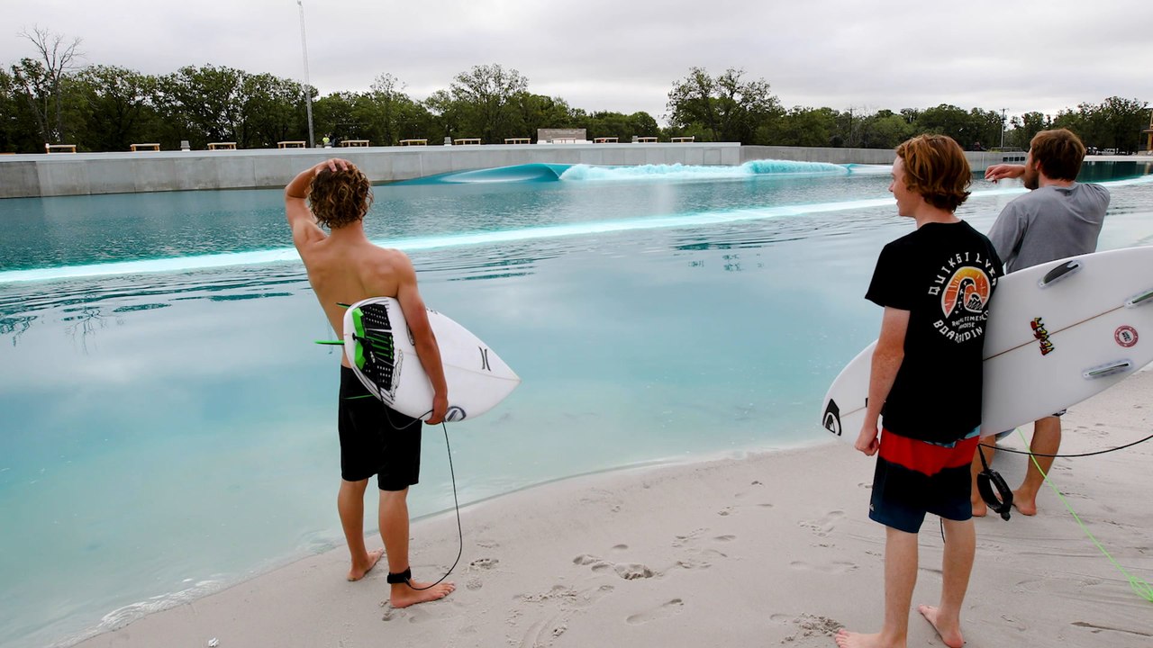 Jake Marshall, Torrey Meister, and Jackson Butler Surf Waco, Texas | Wish You Were Here