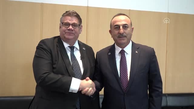 Dışişleri Bakanı Çavuşoğlu Finlandiya'da