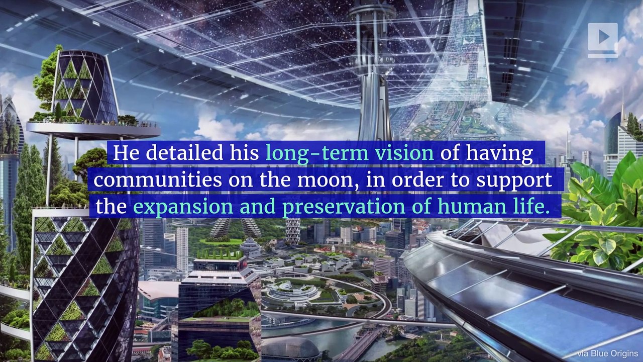 Jeff Bezos Unveils New ‘Blue Moon’ Lunar Lander