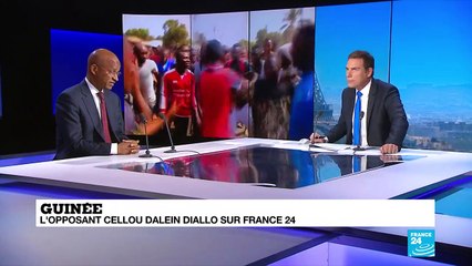 Cellou Dalein Diallo sur France 24