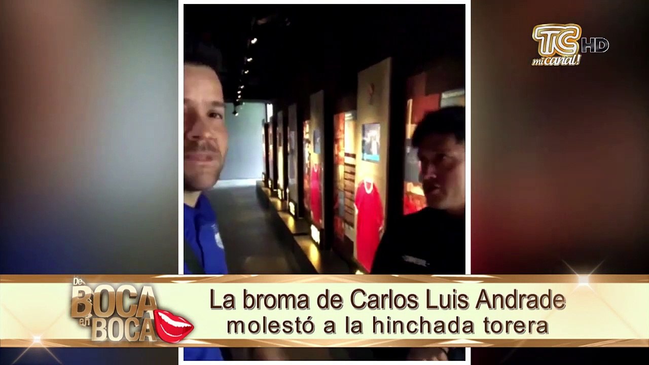 Carlos Luis Andrade molestó a hinchas toreros