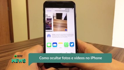 Como ocultar fotos e vídeos no iPhone