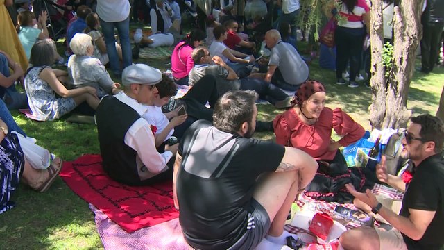 La pradera se llena de costumbres castizas por San Isidro