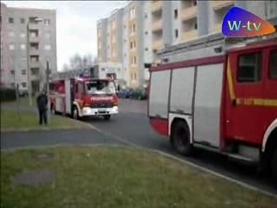 Feuerwehr löscht Bratpfanne