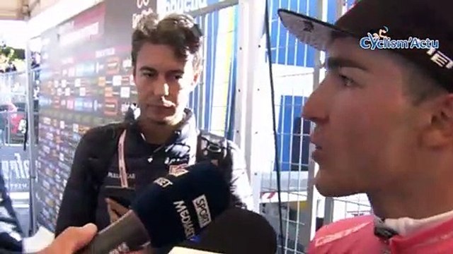 Tour d'Italie 2019 - Valerio Conti C'est fantastique d'être en Rose, j'ai du mal à réaliser