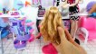Barbie Doll Hair Salon - Cinderella Barbie Hair Cut Hair Washباربي صالون الشعرBarbie Salão de Beleza | Karla D.