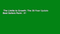 The Limits to Growth: The 30-Year Update  Best Sellers Rank : #1