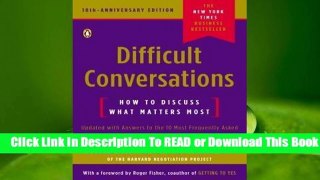 Online Difficult Conversations: How to Discuss What Matters Most  For Full
