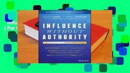 Influence Without Authority {Complete  | For Kindle | Review | Best Sellers Rank : #3