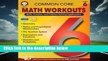 Full version  Common Core Math Workouts, Grade 6  For Kindle