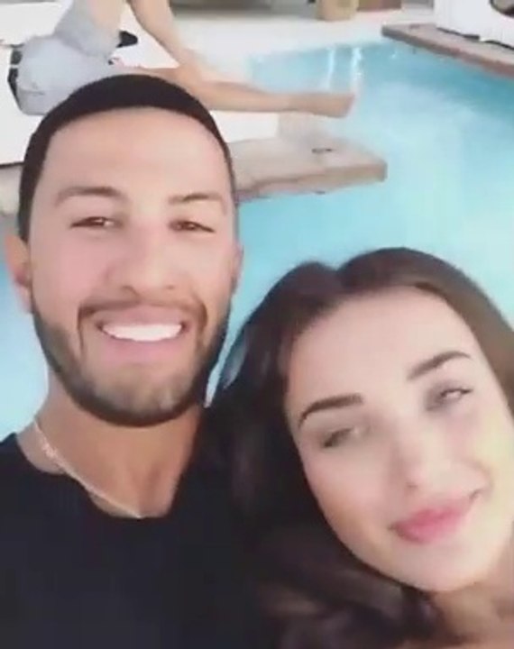 Amy Jackson Enjoying by her Boyfriend