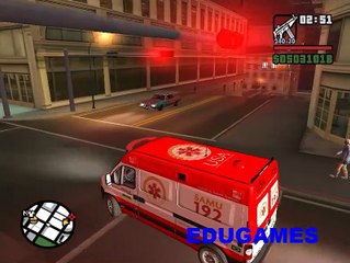 AMBULANCIA  RENAULT  MASTER SAMU  GTA SA