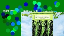 [GIFT IDEAS] Meditations by Marcus Aurelius
