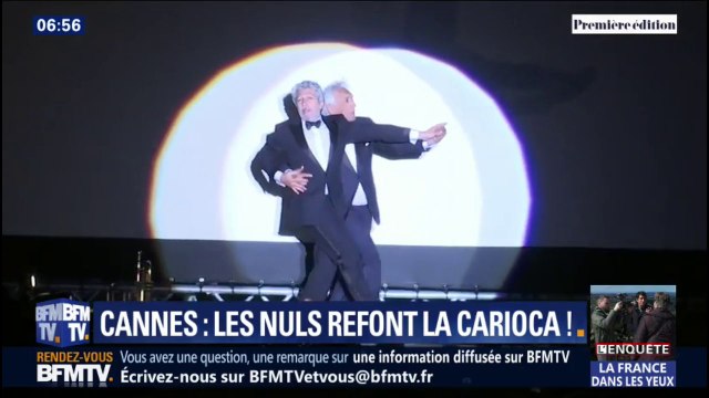 Comment Alain Chabat et Gérard Darmon en sont venus à danser la Carioca à Cannes (et nous aussi en plateau )