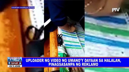 Uploader ng video ng umano'y dayaan sa halalan, pinagsasampa ng reklamo