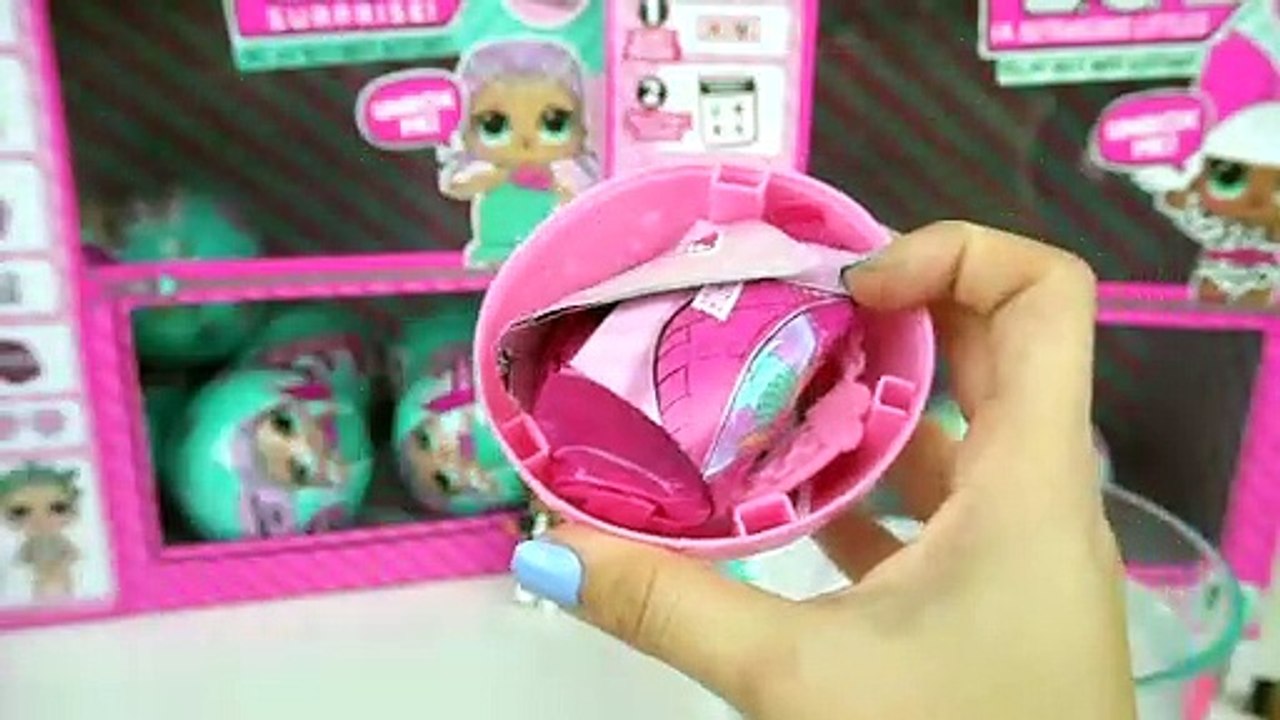 Opening New Version of L.O.L Surprise Dolls Wave 2 - Lil  Toy Surprises Baby Dolls that Pee Spit Cry