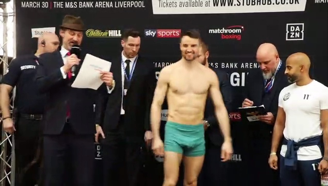 ANTHONY FOWLER TAUNTS SCOTT FITZGERALD - OVER FAILING WEIGHT AT FIRST ATTEMPT / OFFICIAL WEIGH IN
