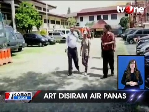 Gunting Majikan Hilang, ART Disiram Air Panas