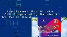Any Format For Kindle  CNC Programming Handbook by Peter Smid
