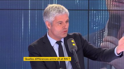 Pour Laurent Wauquiez, "Ne nous laissons pas duper par le marketing [du Rassemblement national] qui veut la déconstruction de l’Europe"
