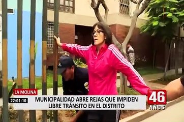 La Molina: municipio descartó que vayan a descuidar la seguridad tras retiro de rejas