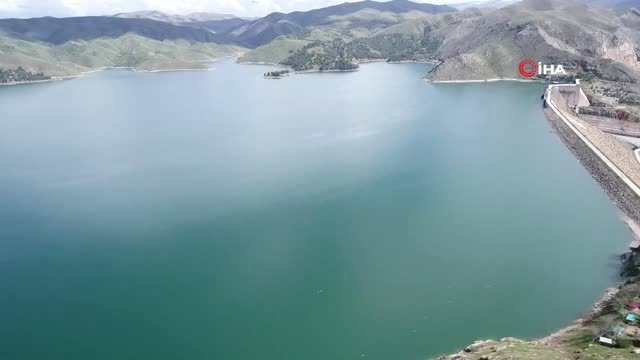 20 Yılın En Yağışlı 4 Ayı, Barajları Doldurdu...keban Barajı Havadan Görüntülendi