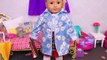 American Girl Baby Doll School Evening Routine Bedroom Toys!