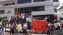 Waorani indigenous people protest in Ecuador