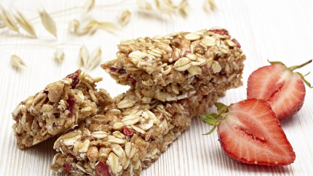 Contenido de las barritas energéticas