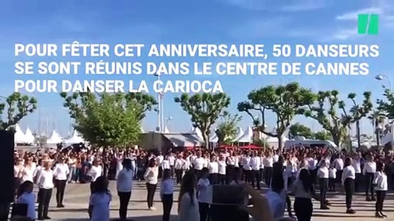 Alain Chabat et Gérard Darmon dansent une "Carioca" surprise à Cannes