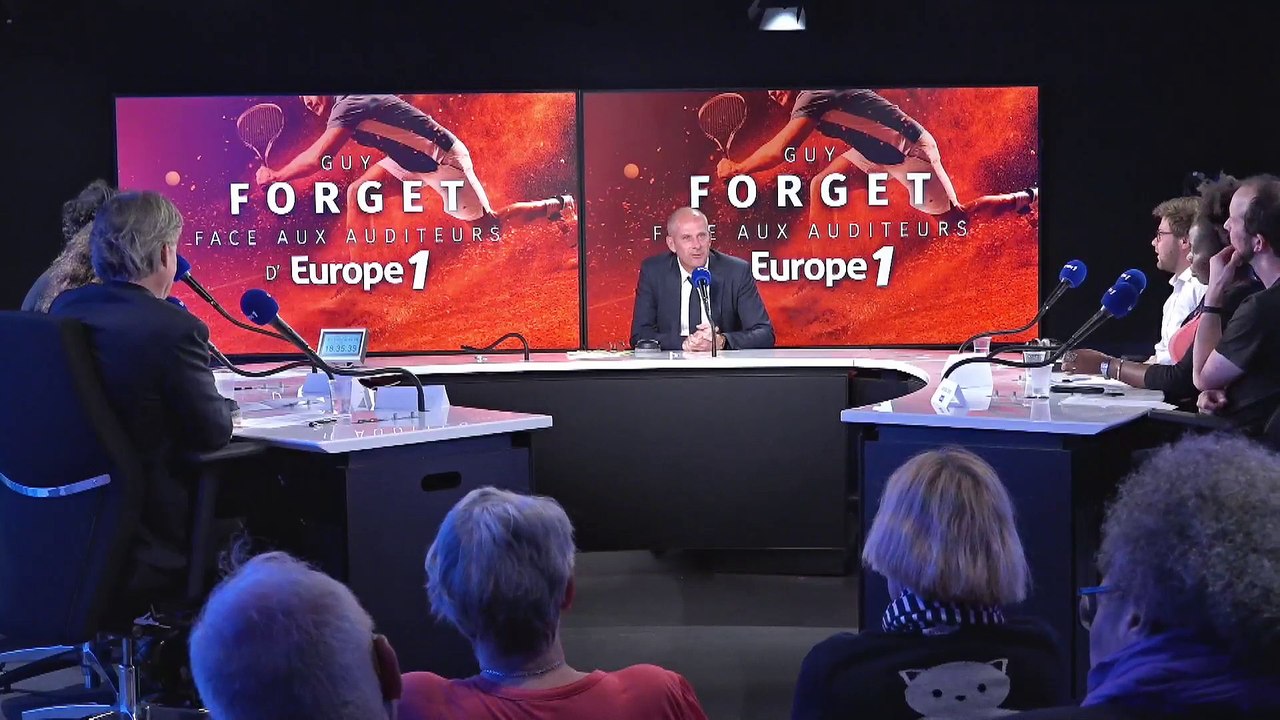 Guy Forget sur le coup de sang de Kyrgios : "On ne peut pas se plaindre d’avoir un garçon comme ça"