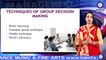 Techniques of Group Decision Making 2 - Dr.Nidhi Gupta  - BBA - TIAS - Tecnia TV