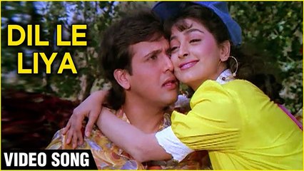 Dil Le Liya Video Song | Govinda, Juhi Chawla | Bhagyawan | Amit Kumar, Sapna Mukherjee