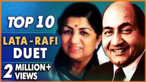 Mohammad Rafi & Lata Mangeshkar Hits | Top 10 Lata & Rafi Duet Songs | Old Hindi Songs Collection