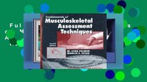 Full E-book  Fundamentals of Musculoskeletal Assessment Techniques  Review