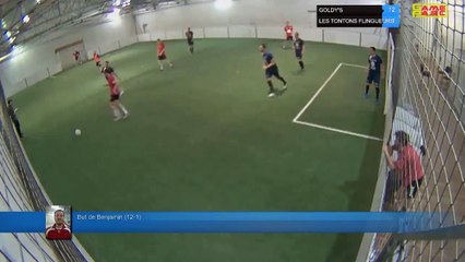 But de Benjamin  (12-1) - GOLDY'S Vs LES TONTONS FLINGUEURS  - 16/05/19 21:00 - LIGUE 2