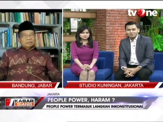 MUI Jawa Barat Haramkan People Power Kalau...