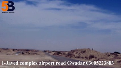 Panjgur Avenue, Marine Drive Gwadar | 5B Marketing (Pvt)Ltd