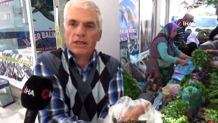 150 yıllık tohumla pırasa üretiyorlar