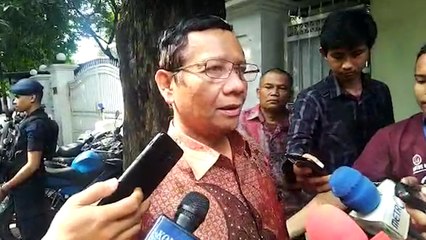 Bahas Rekonsiliasi Pasca Pilpres, Mahfud Temui Megawati di Teuku Umar