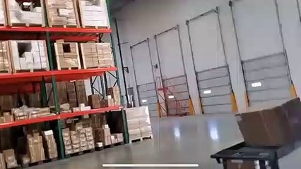 Fighter Jet Just Crashes Through Warehouse Wall