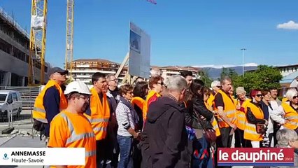 Annemasse : La gare en plein chantier pour le Léman Express s’est ouverte au public