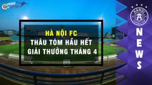 CLB Hà Nội gần như thâu tóm hầu hết các giải thưởng tháng 4 tại V League 2019 | HANOI FC