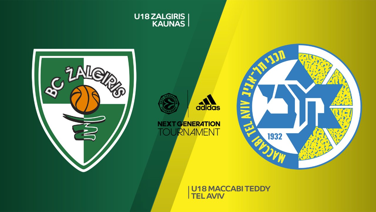 EB ANGT Finals Highlights: U18 Zalgiris Kaunas - U18 Maccabi Teddy Tel Aviv
